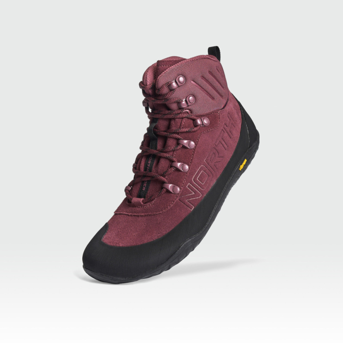 Ghete barefoot femei NORTHFINDER PANGRI Vibram® XS Trek Evo - Vișiniu [3]