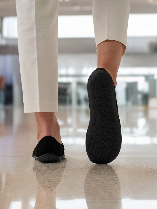 Mocasini barefoot BE LENKA Bianca - Negru [6]