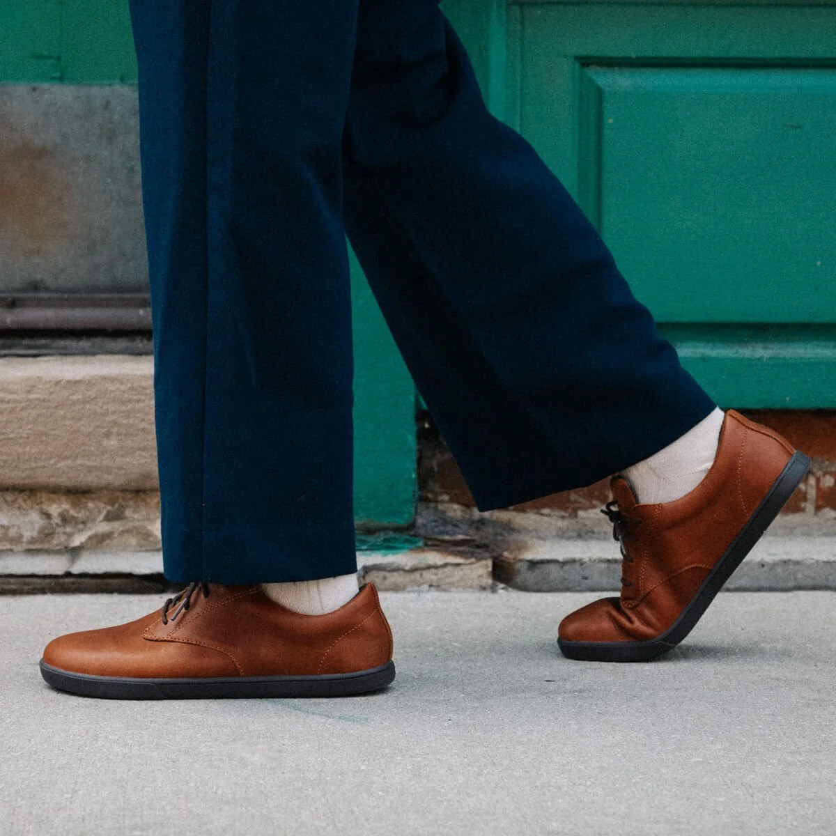 Pantofi barefoot bǎrbați XERO SHOES Glenn City - Maro [2]