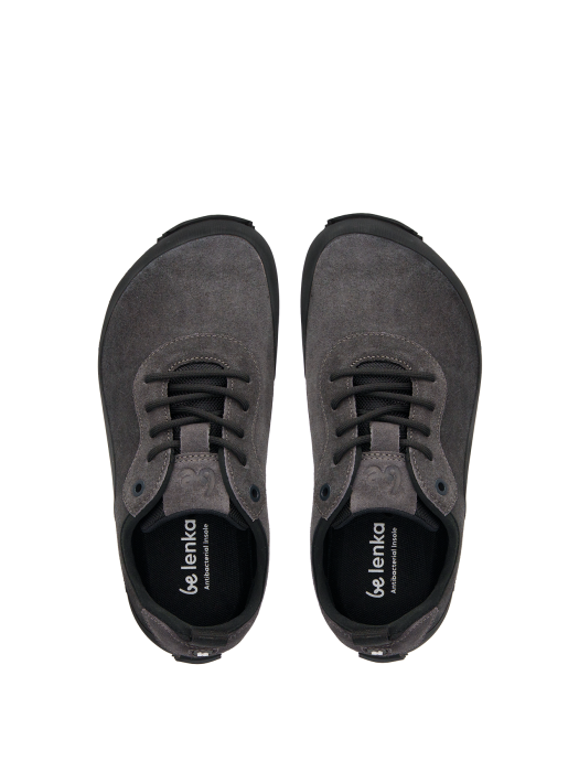 Pantofi barefoot BE LENKA Trailwalker 3.0 - Gri închis [7]