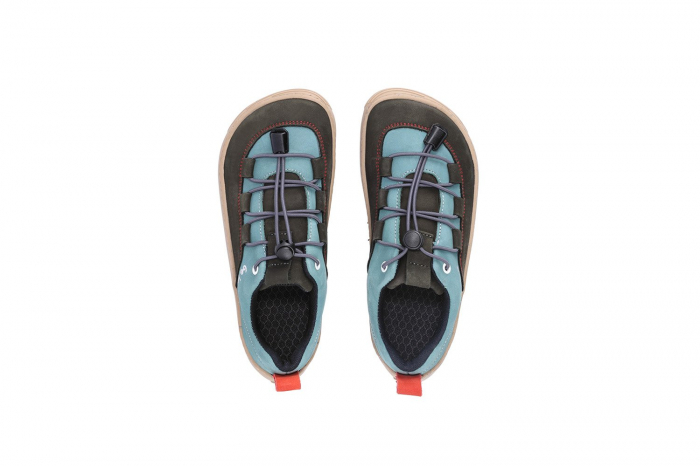 Pantofi barefoot copii BE LENKA XPLORER - Negru măslină & Verde salvie [7]