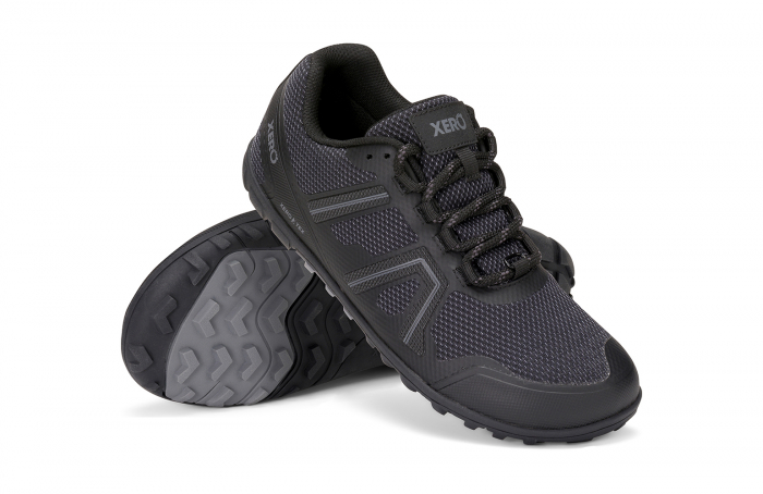Pantofi barefoot drumeție XERO SHOES MESA TRAIL WP Femei - Negru [6]