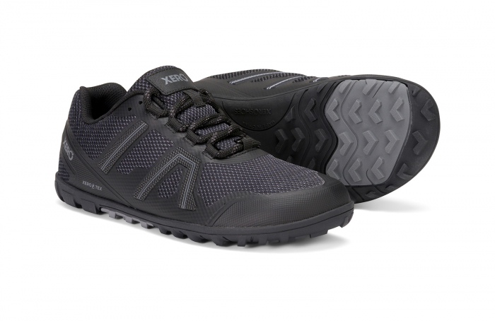 Pantofi barefoot drumeție XERO SHOES MESA TRAIL WP Femei - Negru [2]