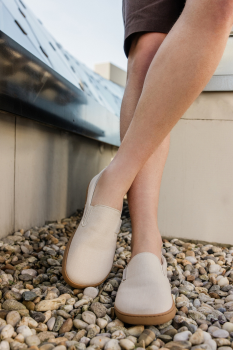 Pantofi barefoot slip-on SHAPEN Easin - Bej [11]