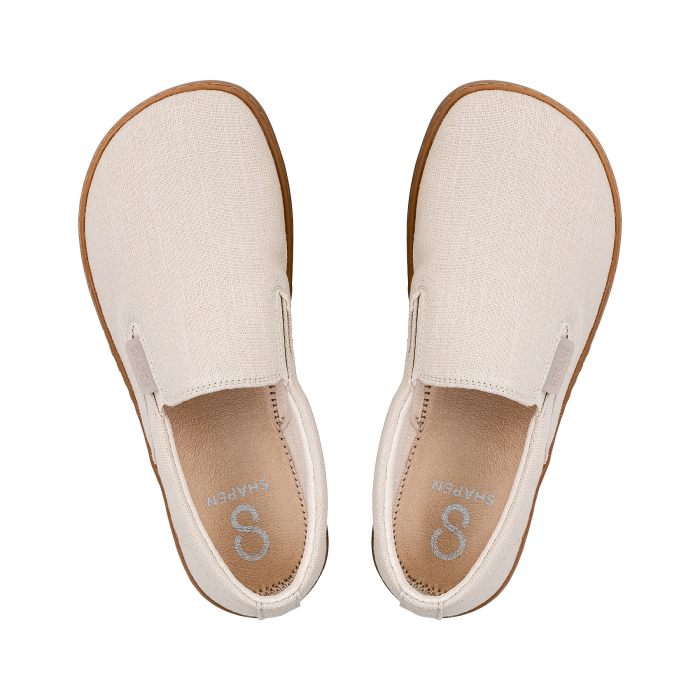 Pantofi barefoot slip-on SHAPEN Easin - Bej [5]