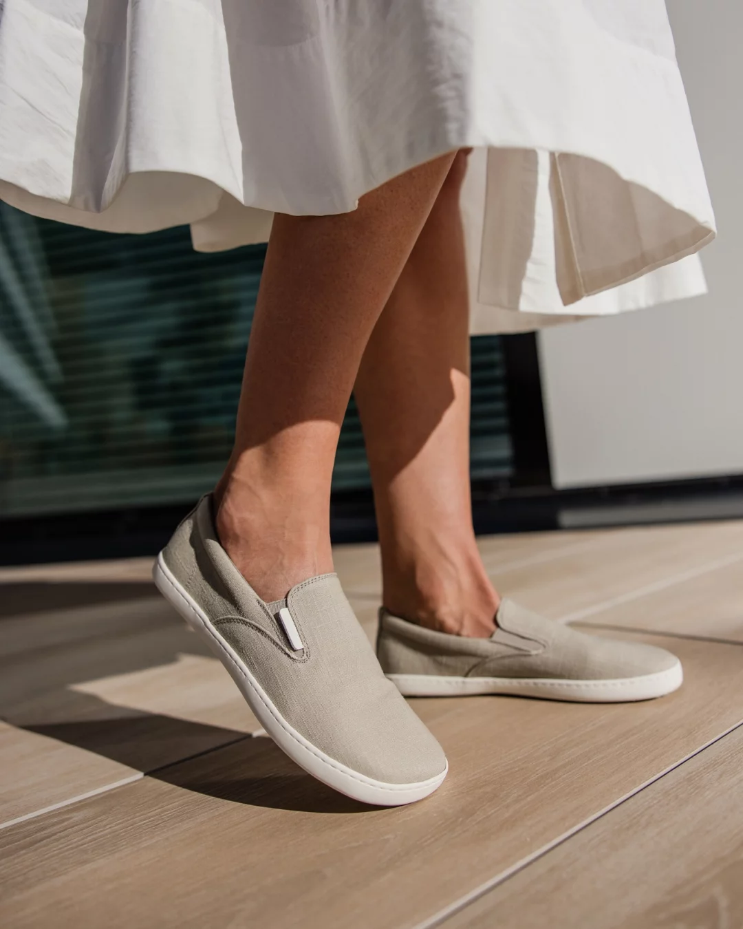 Pantofi barefoot slip-on SHAPEN Easin - Gri [14]