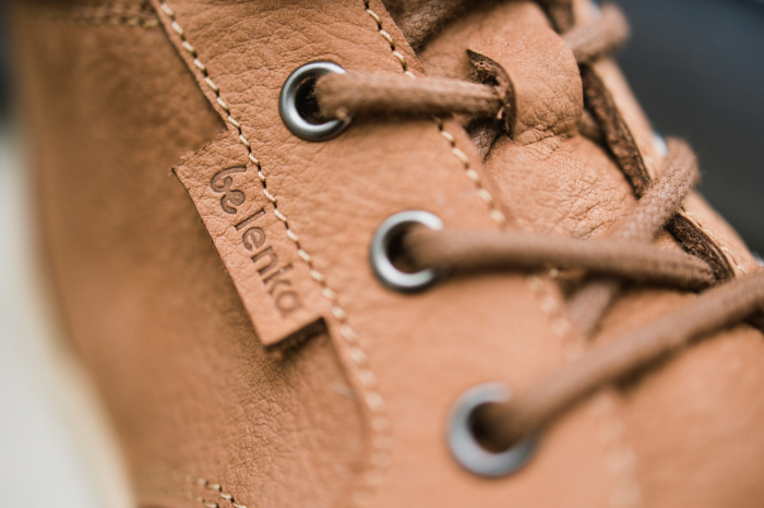 Pantofi barefoot BE LENKA SYNERGY - Cognac & Bej [4]