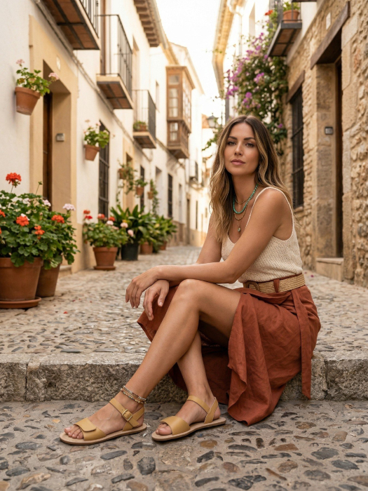 Sandale barefoot BE LENKA Grace 2.0 - Bej [4]