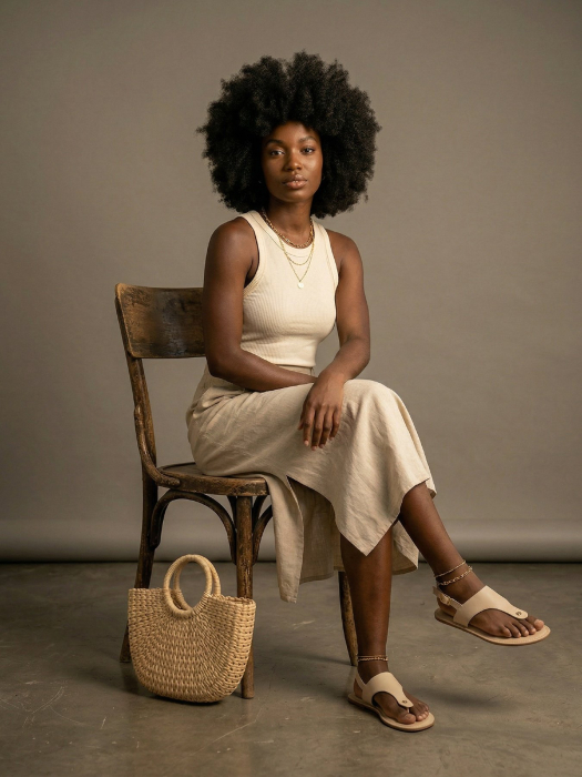 Sandale barefoot BE LENKA Promenade 2.0 - Bej [4]