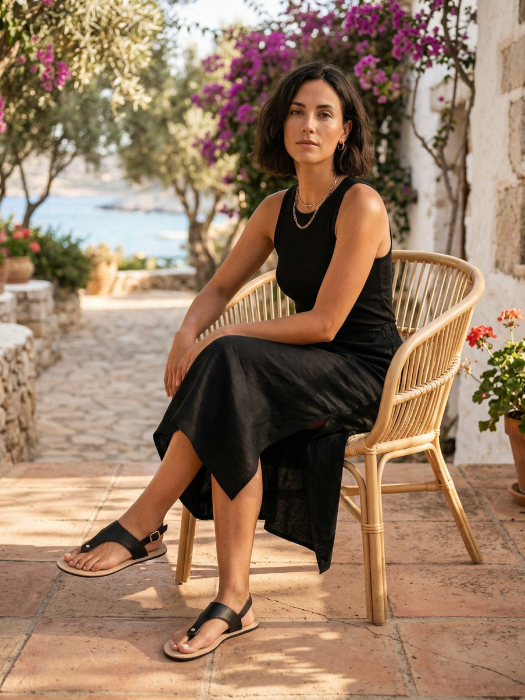 Sandale barefoot BE LENKA Promenade 2.0 - Negru [2]