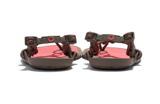 Sandale barefoot femei XERO SHOES AQUA CLOUD – Morel / Sunset Coral [5]