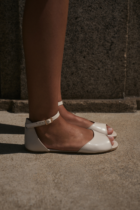 Sandale barefoot SHAPEN Lily 3.0 - Bej deschis [13]