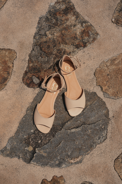 Sandale barefoot SHAPEN Lily 3.0 - Bej închis [6]