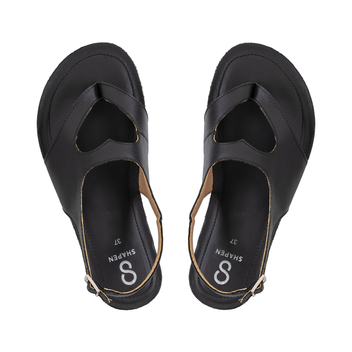 Sandale barefoot SHAPEN Mai 2.0 - Negru [5]