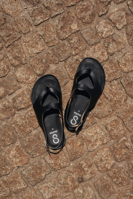 Sandale barefoot SHAPEN Mai 2.0 - Negru [11]