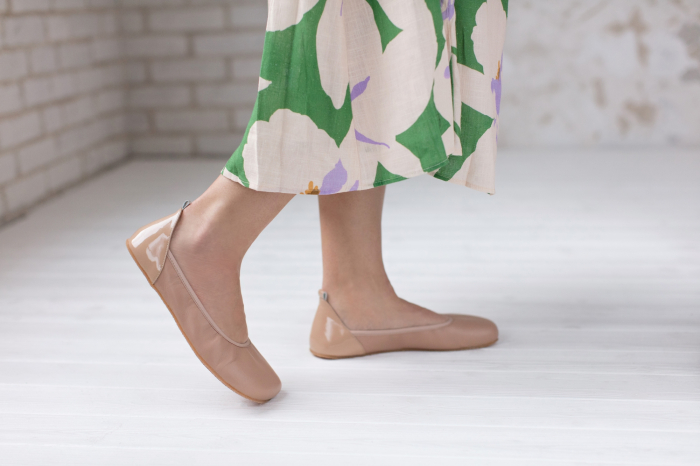Balerini barefoot SHAPEN TULIP 3.0 - Bej  (wide/lat) [6]