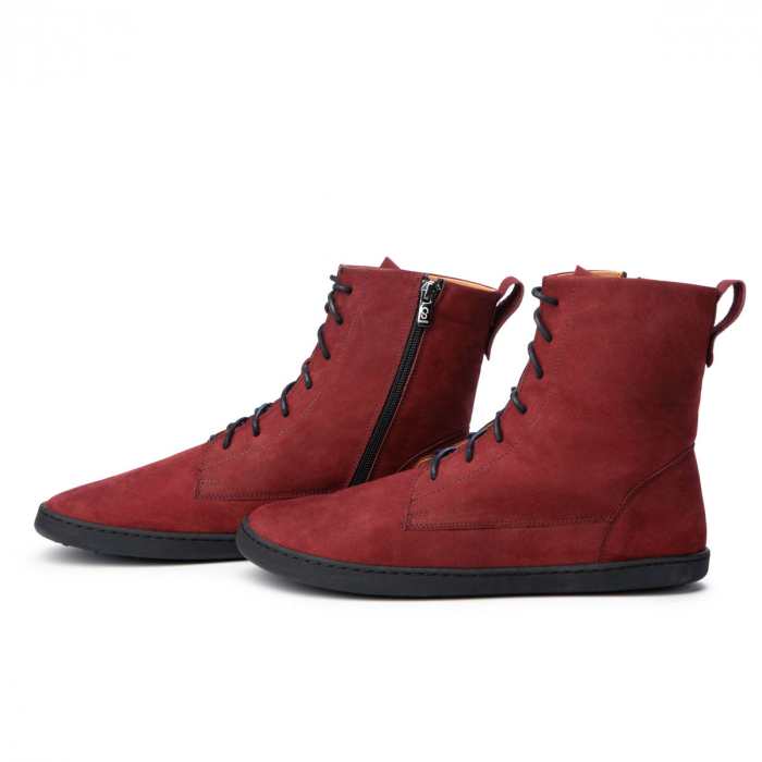 Ghete barefoot SHAPEN COZY - Bordeaux [11]