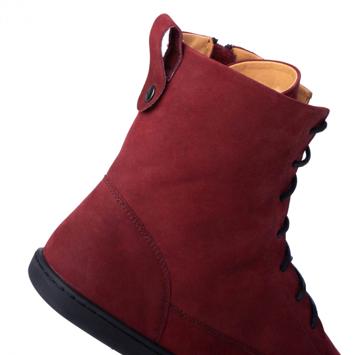 Ghete barefoot SHAPEN COZY - Bordeaux [7]