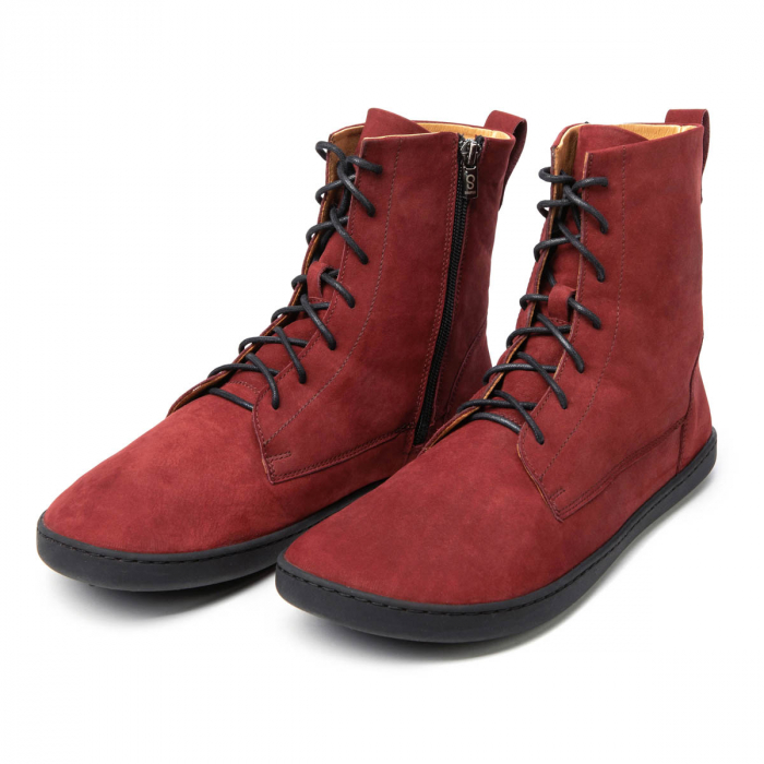 Ghete barefoot SHAPEN COZY - Bordeaux [3]