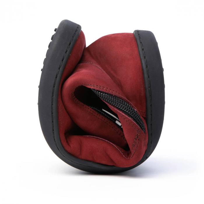 Ghete barefoot SHAPEN COZY - Bordeaux [13]