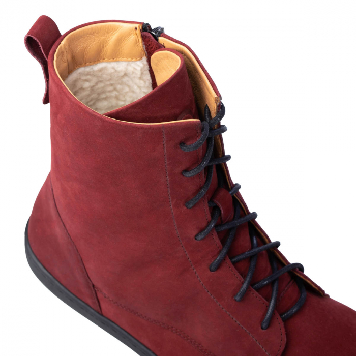Ghete barefoot SHAPEN COZY - Bordeaux [5]