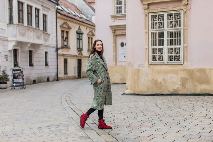 Ghete barefoot SHAPEN COZY - Bordeaux [6]