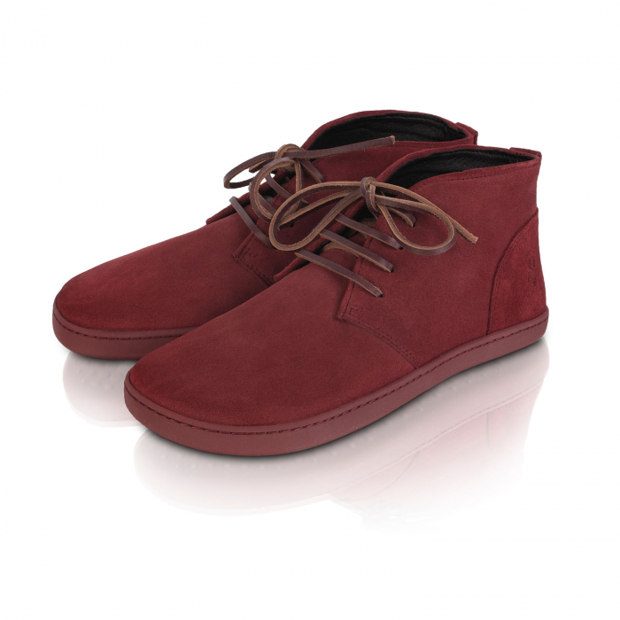 Pantofi barefoot SHAPEN BERRY - Roșu Burgundy [3]