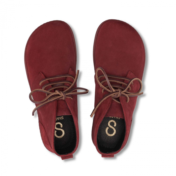Pantofi barefoot SHAPEN BERRY - Roșu Burgundy [5]
