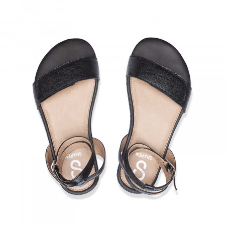 Sandale barefoot SHAPEN DAISY 2.0 - Negru texturat [3]