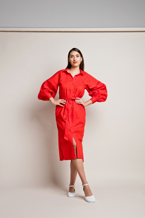Sandale barefoot SHAPEN POPPY - Alb [4]