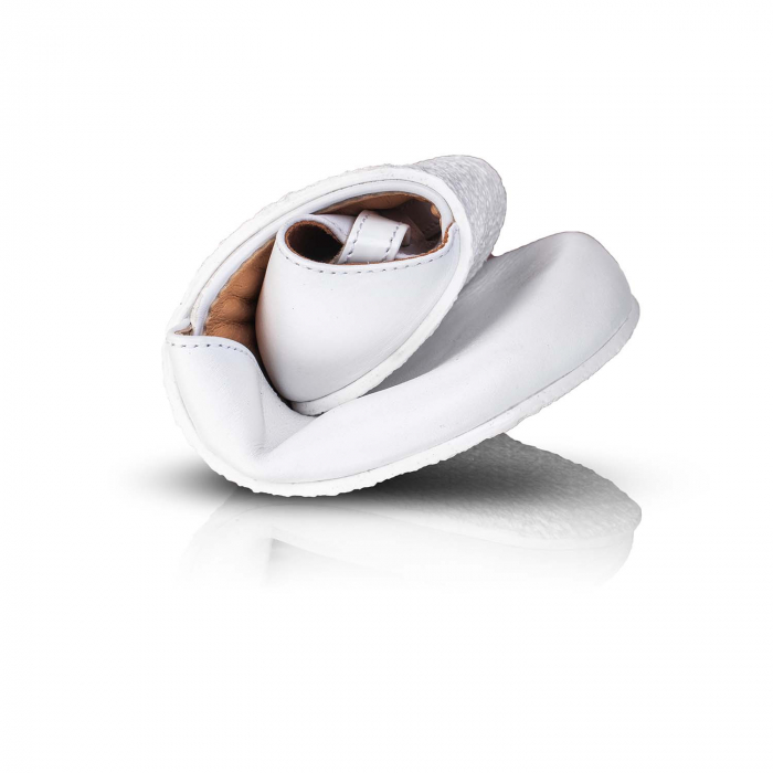 Sandale barefoot SHAPEN POPPY - Alb [9]
