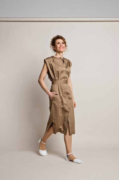 Sandale barefoot SHAPEN POPPY - Alb [2]