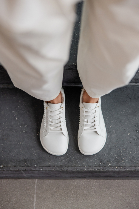 Sneakers barefoot SHAPEN Feelin Chic - Alb [6]