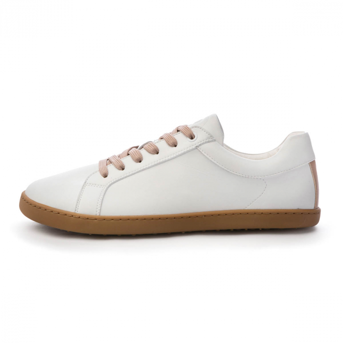 Sneakers barefoot SHAPEN FEELIN UNI Vegan - Alb & bej [7]