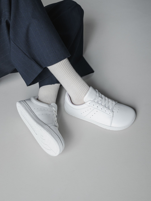 Sneakers barefoot BAREBARICS Enigma - Alb [2]