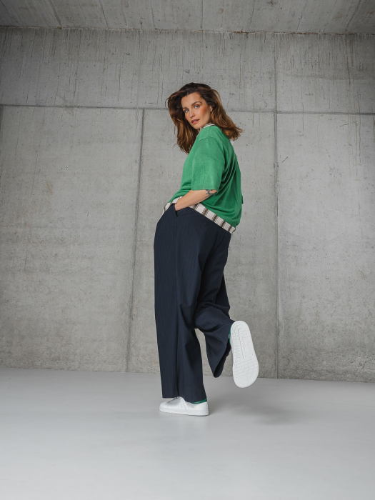 Sneakers barefoot BAREBARICS Enigma - Alb / Verde [6]