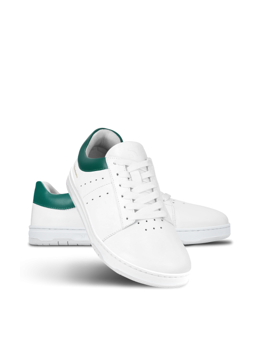Sneakers barefoot BAREBARICS Enigma - Alb / Verde [3]