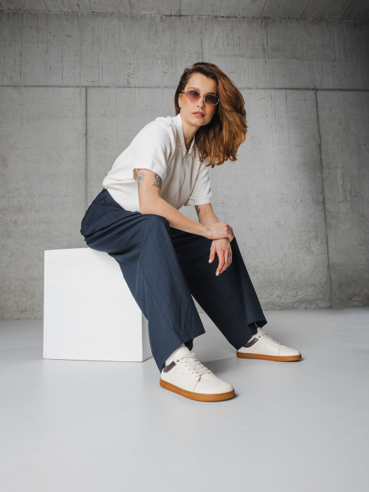 Sneakers barefoot BAREBARICS Enigma - Ivoriu [8]