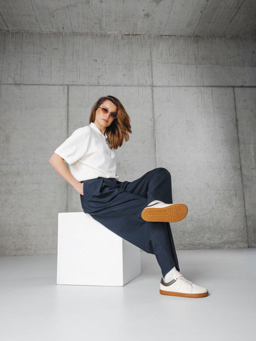 Sneakers barefoot BAREBARICS Enigma - Ivoriu [6]