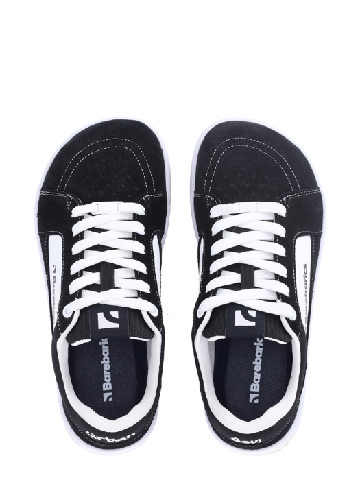 Sneakers barefoot BAREBARICS Legend - Negru & Alb [7]