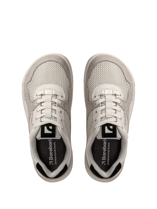 Sneakers barefoot BAREBARICS Zing Fresh - Alb & Bej [7]