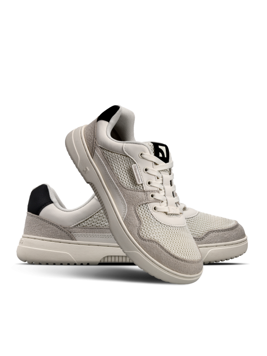 Sneakers barefoot BAREBARICS Zing Fresh - Alb & Bej [3]