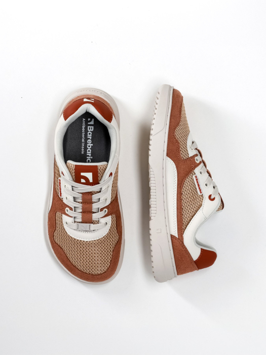 Sneakers barefoot BAREBARICS Zing Fresh - Teracotă [4]