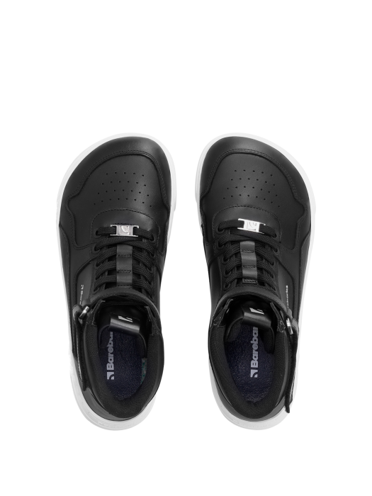 Sneakers barefoot BAREBARICS Zing High Top - Negru [9]