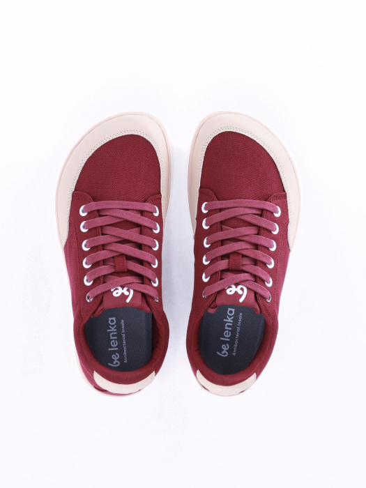 Sneakers barefoot BE LENKA Rebound - Burgundy [3]