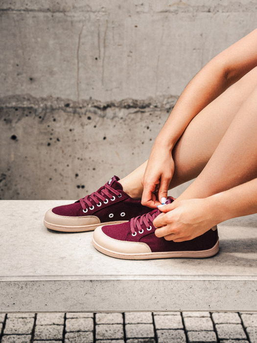 Sneakers barefoot BE LENKA Rebound - Burgundy [8]