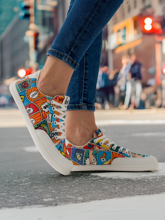 Sneakers barefoot BE LENKA Rebound - Comics [2]