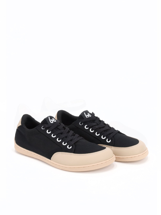 Sneakers barefoot BE LENKA Rebound - Negru & Crem [5]