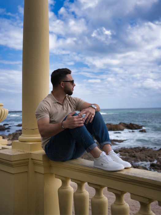 Sneakers barefoot BE LENKA Swift - Alb [4]