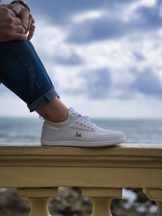 Sneakers barefoot BE LENKA Swift - Alb [10]
